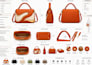 leather goods jacket tech pack, belt, hat, leather shoes leather harness